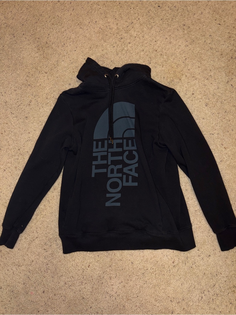 The North Face Women’s Black Pullover Hoodie with Large Logo